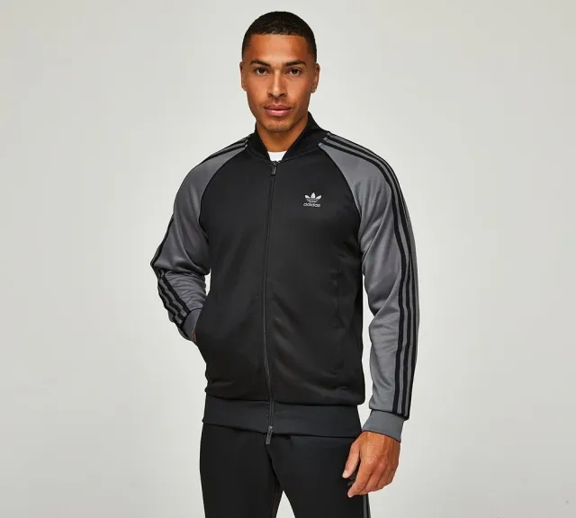 adidas Originals Adicolor Classics SST Track Top - Grey - Size L - Grey