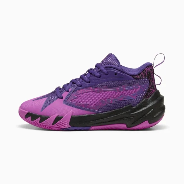 PUMA Scoot Zeros Pl Basketball Shoes Youth, Pure Magenta/Black