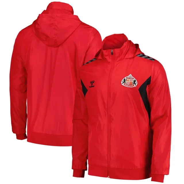 Sunderland Hummel Training Rain Jacket - Red