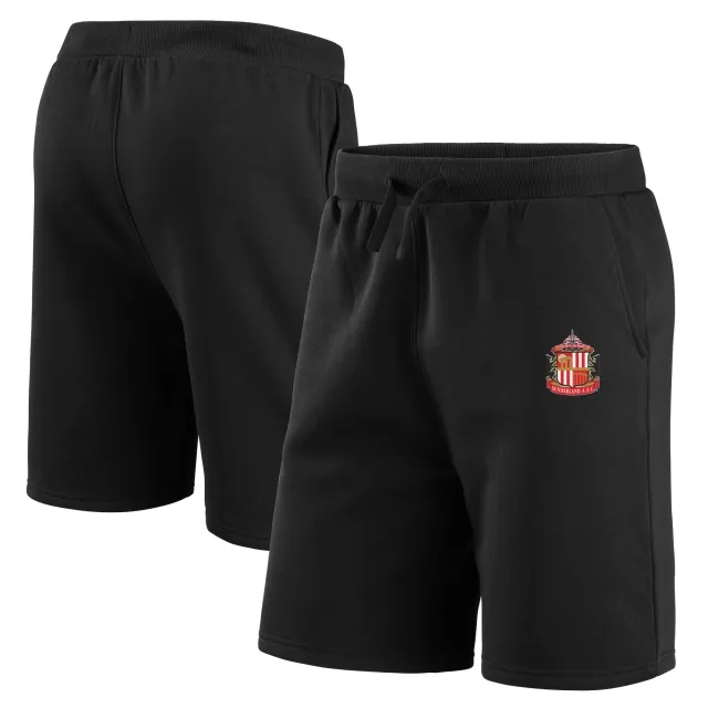 Fanatics Sunderland Essentials Sweat Short - Black - Mens