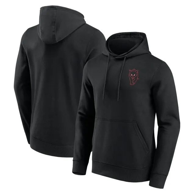No Brand Sunderland Black Cat Crest Graphic Hoodie - Black - Mens