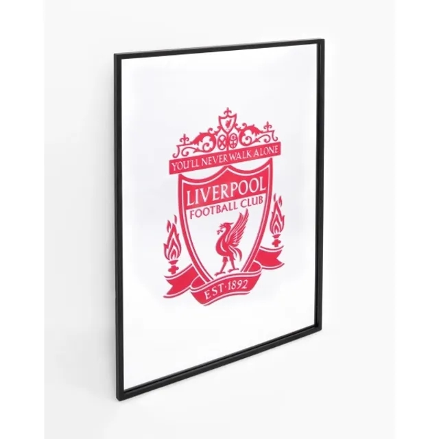 Liverpool FC LFC Printed Mirror In Frame