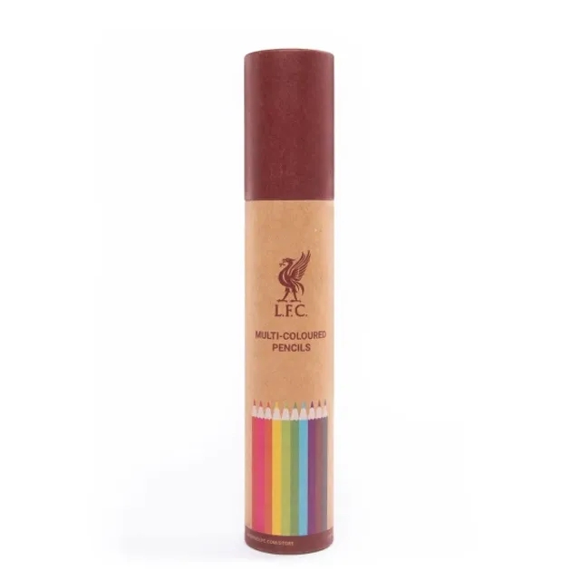 Liverpool FC LFC Coloured Pencils In Tube