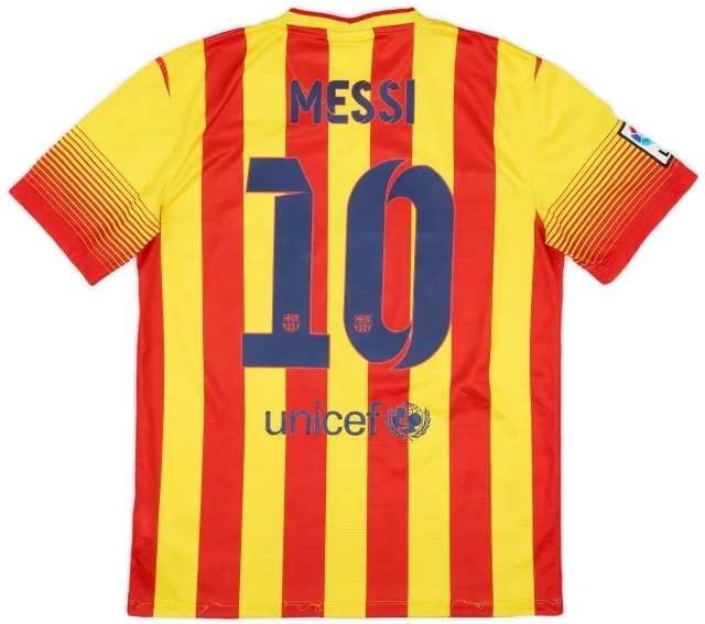 Nike 2013-15 Barcelona Away Shirt Messi #10 - 7/10 - (M)