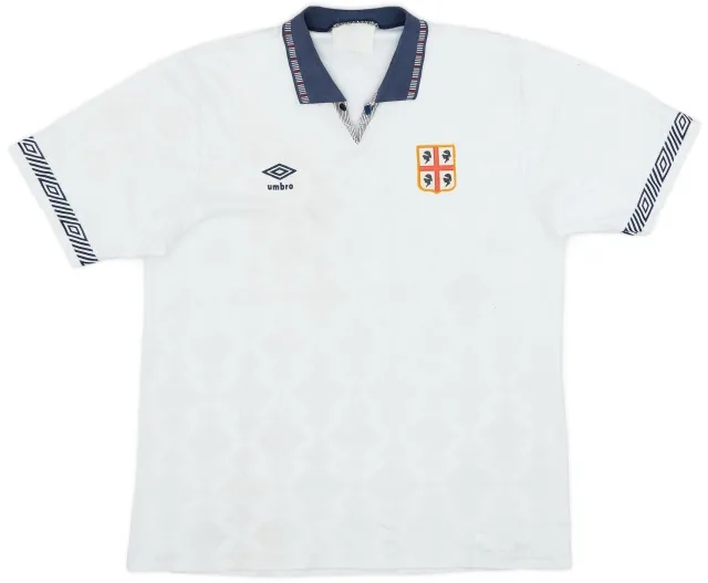 Umbro 1990-92 Cagliari Away Shirt - 8/10 - (L)