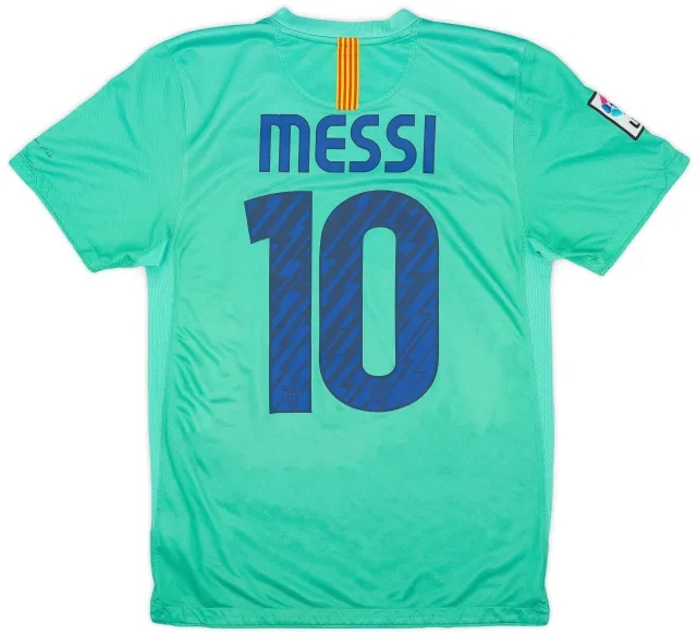 Nike 2010-11 Barcelona Away Shirt Messi #10 - 6/10 - (S)