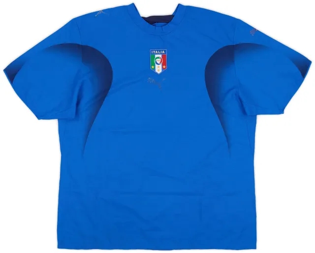 Puma 2006 Italy Home Shirt - 4/10 - (XL)