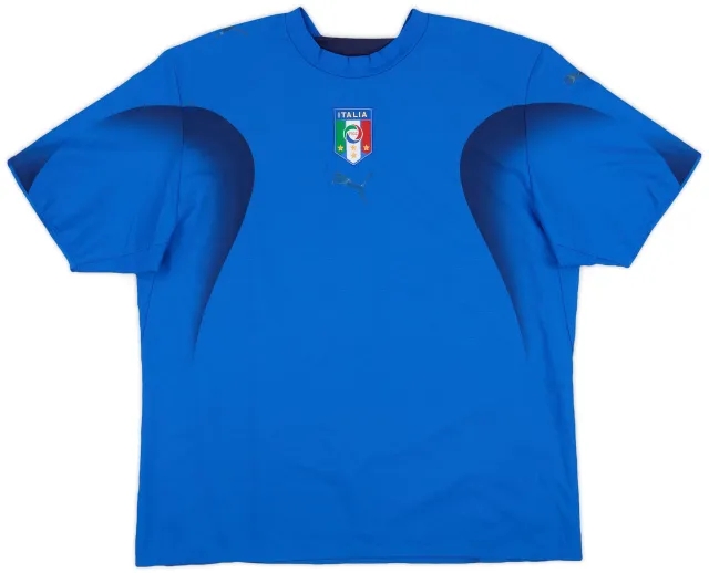 Puma 2006 Italy Home Shirt - 4/10 - (XL)