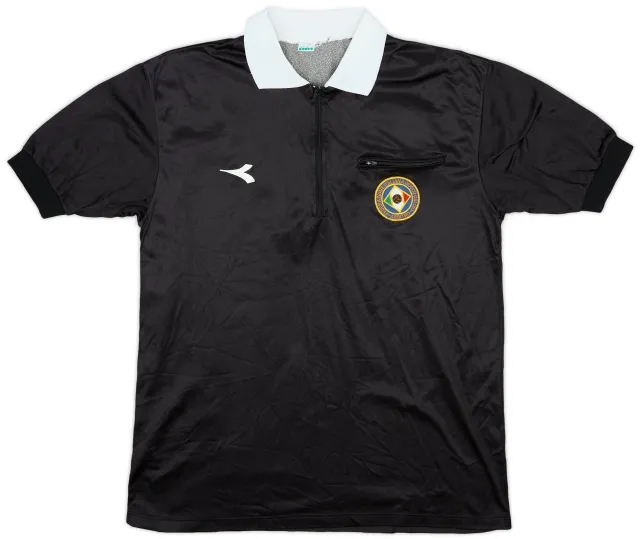 1980s Italy Diadora Referee Shirt - 8/10 - (L)
