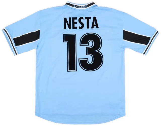 Puma 1998-00 Lazio Home Shirt Nesta #13 - 8/10 - (XL)