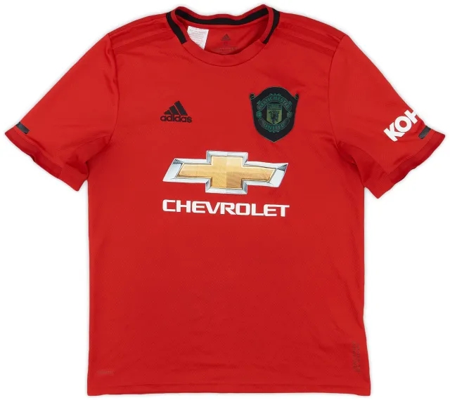 adidas 2019-20 Manchester United Home Shirt - 6/10 - (XL.Boys)