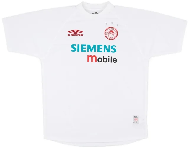 Umbro 2001-02 Olympiakos Away Shirt - 7/10 - (XL)