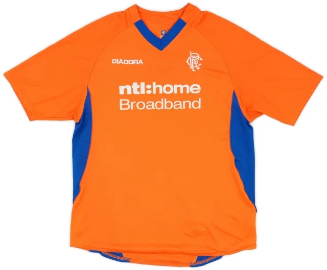 Diadora 2002-03 Rangers Away Shirt - 7/10 - (L)