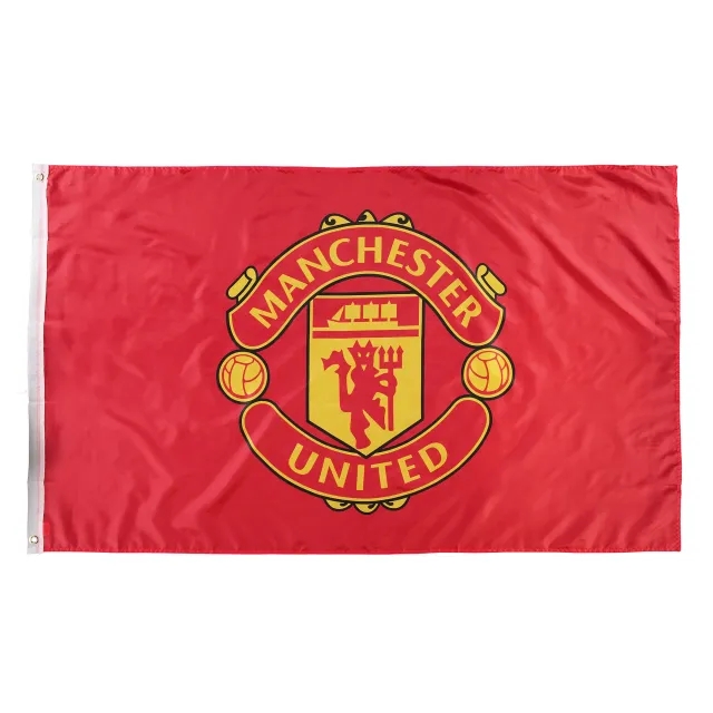 Manchester United Crest Flag - 5 x 3ft