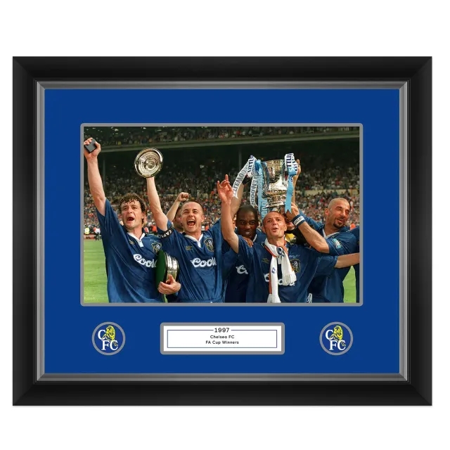 Chelsea Historic Moments - FA Cup Winners 1997 Framed Print - 20x16 Inch