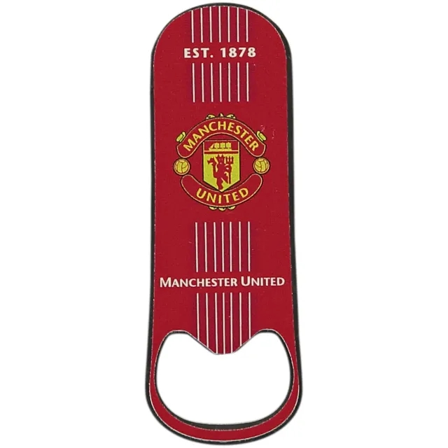 Manchester United Retro Kit Bottle Opener Magnet