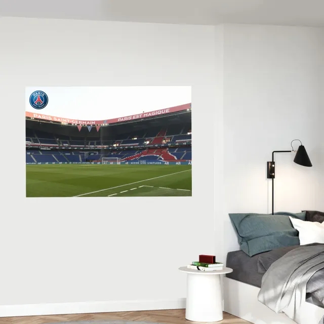 Paris Saint-Germain Stadium Corner Wall Sticker - 90cm x 60cm