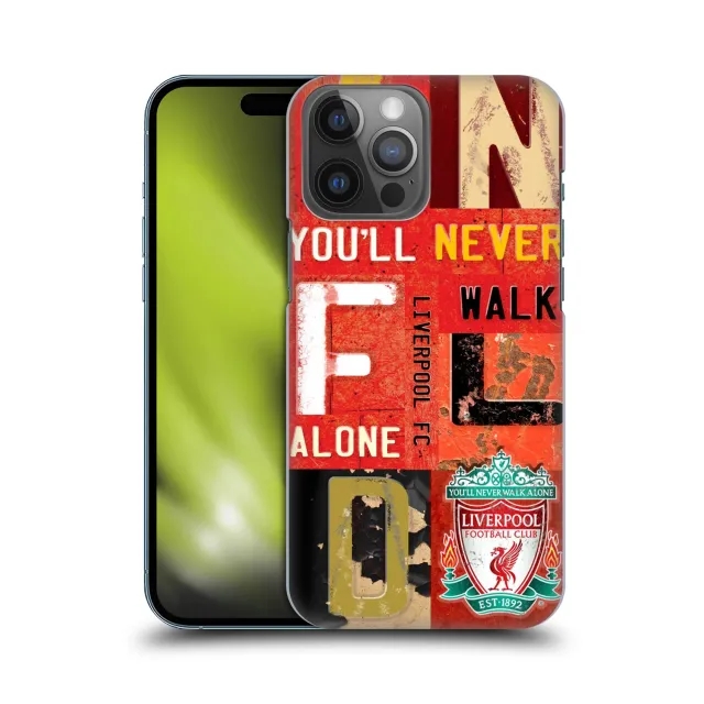 Liverpool Vintage Plate Hard Back Phone Case - Red - iPhone