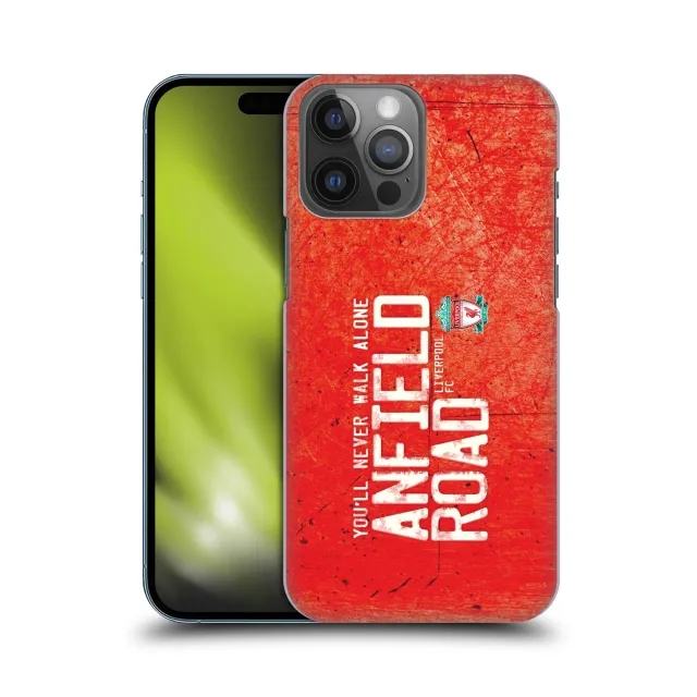Liverpool Anfield Road Hard Back Phone Case - Red - iPhone