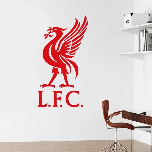 Liverpool Liver Bird Wall Sticker - 60cm height x 30cm width