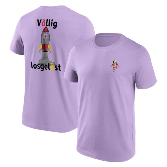 Fanatics Unlabeled DFB Major Tom Graphic T-Shirt - Purple Rose - Mens