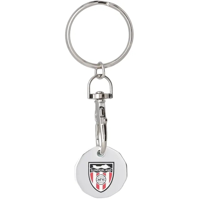 Fanatics Sunderland Crest Trolley Coin Keyring