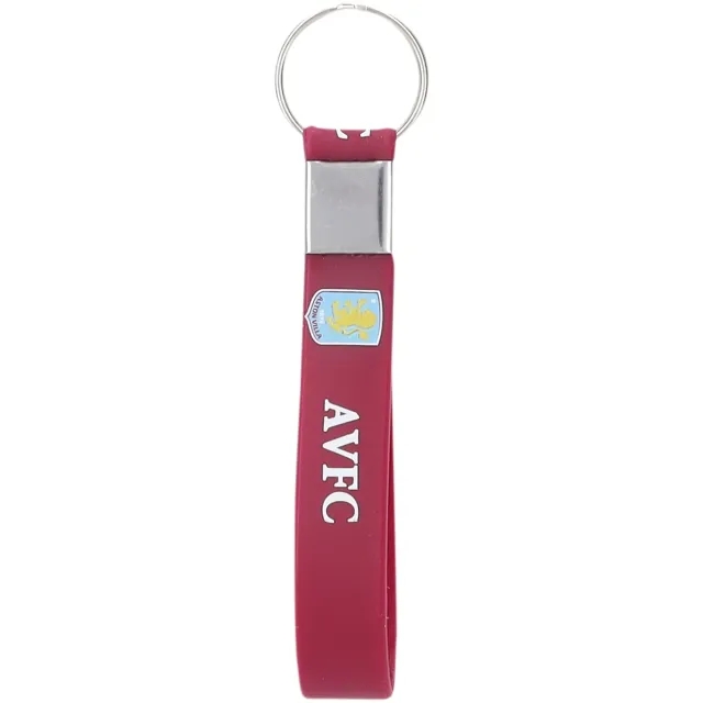 Fanatics Unlabeled Aston Villa Silicone Strap Keyring