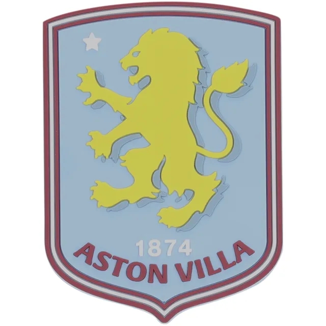Fanatics Unlabeled Aston Villa Crest Fridge Magnet