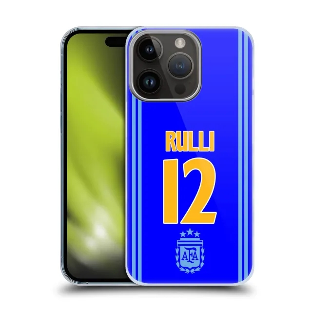 Argentina Geronimo Rulli Name and Number Phone Case - iPhone
