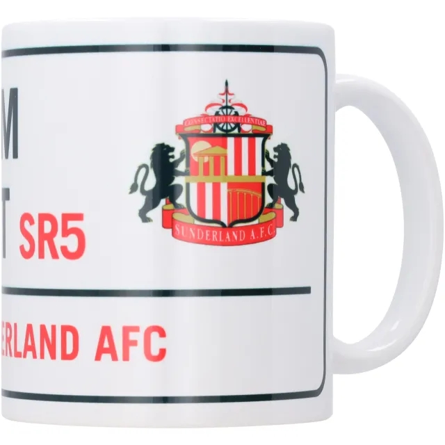 Fanatics Unlabeled Sunderland Street Sign Mug - 11oz