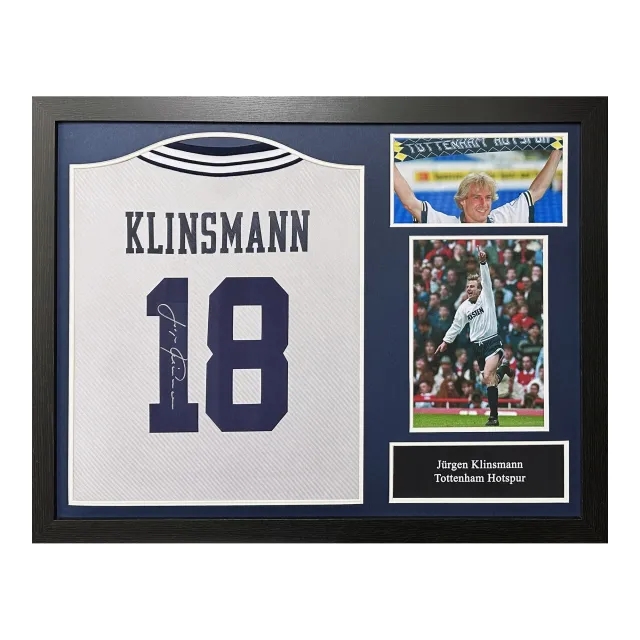 Jurgen Klinsmann Signed Shirt - Framed