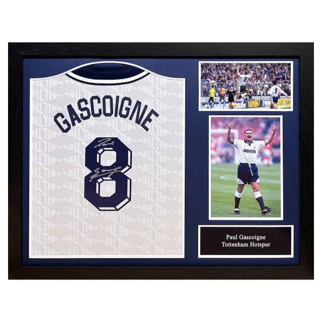Tottenham Hotspur Paul Gascoigne Signed 1991 Shirt