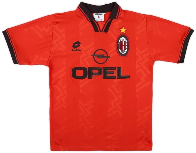 Lotto 1996-97 AC Milan Fourth Shirt - 8/10 - (M)