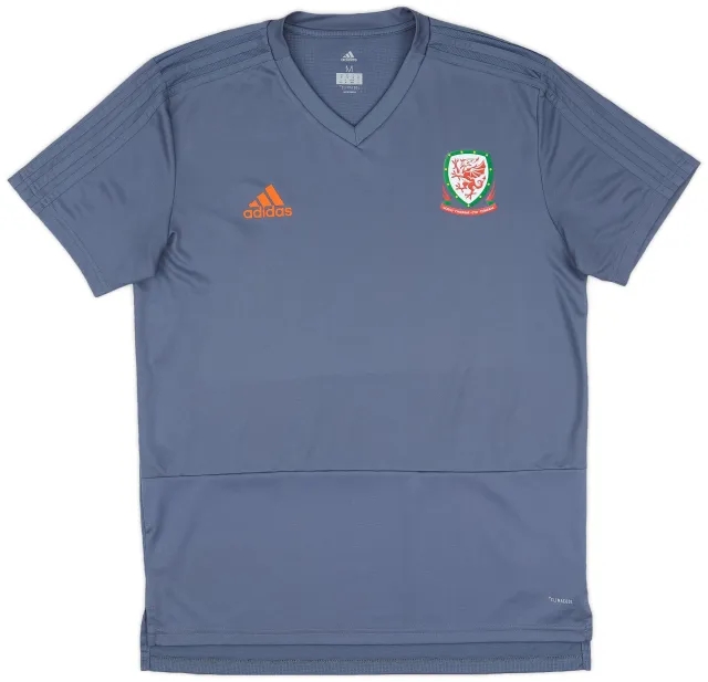 2018-19 Wales adidas Training Shirt - 5/10 - (S)