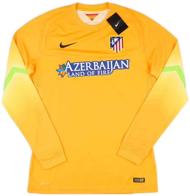 Nike 2014-15 Atletico Madrid Player Issue GK Shirt (L)