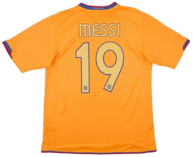 Nike 2006-08 Barcelona Basic Away Shirt - 9/10 - (S)