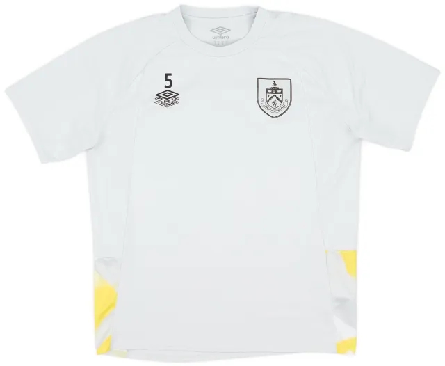 2022-23 Burnley Player Issue Umbro Training Shirt #5 - 8/10 - (L)