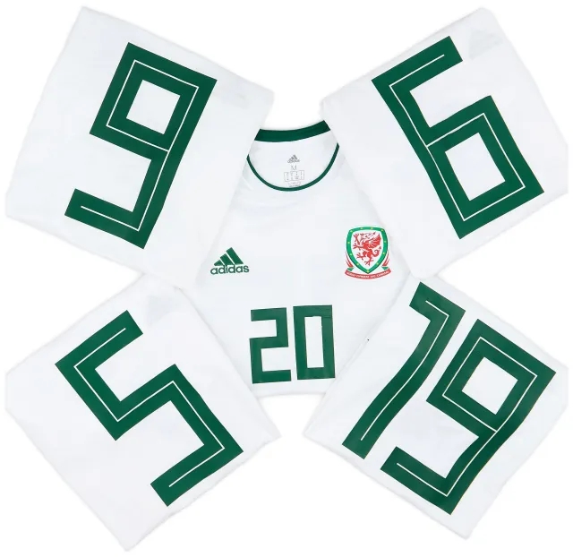 adidas 2018-19 Wales Player Issue Away Shirt # - 7/10 - (M)