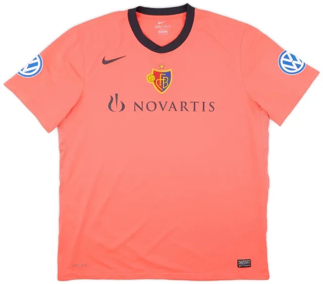 Nike 2011-12 FC Basel Away Shirt - 6/10 - (XXL)