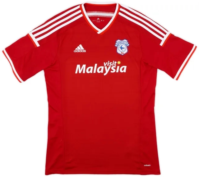adidas 2015-16 Cardiff Away Shirt - 8/10 - (L)