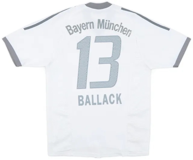 adidas 2002-03 Bayern Munich Away Shirt Ballack #13 - 6/10 - (S)
