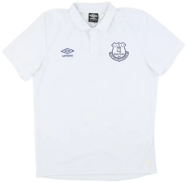 2015-16 Everton Umbro Polo Shirt - 8/10 - (M)