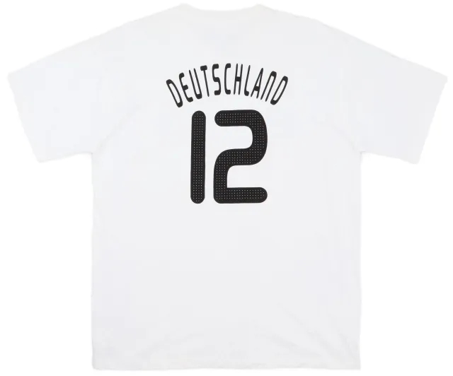 2012 Germany adidas Cotton Tee Deutschland #12 - 9/10 - (XL)