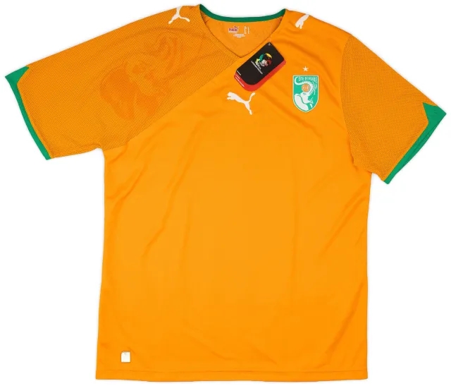Puma 2010-11 Ivory Coast Prototype Home Shirt (L)