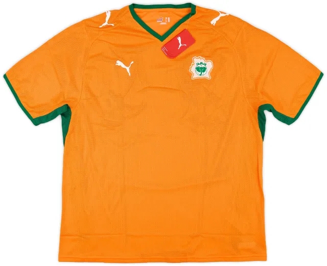 Puma 2008-10 Ivory Coast Home Shirt (XXL)