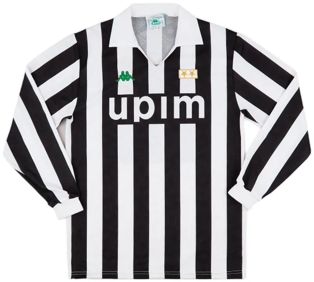 Kappa 1991-92 Juventus Home L/S Shirt #10 - 8/10 - (L)