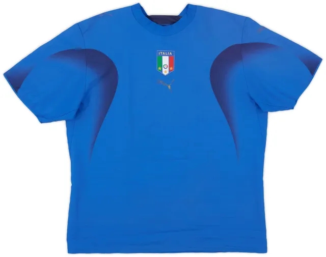 Puma 2006 Italy Home Shirt - 4/10 - (XL)