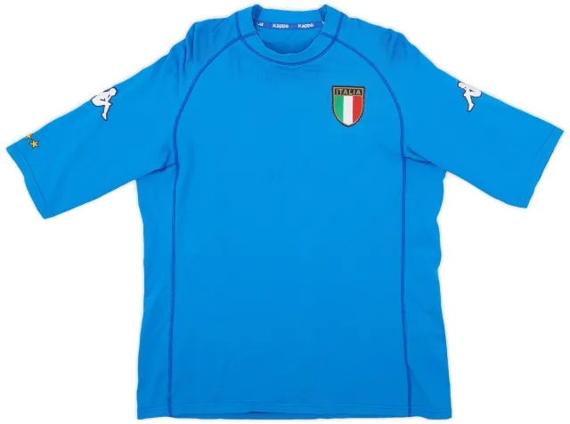 Kappa 2000-01 Italy Home Shirt - 6/10 - (XL)