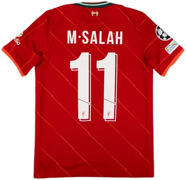 Nike 2021-22 Liverpool Home Shirt Henderson #14 - 7/10 - (L)