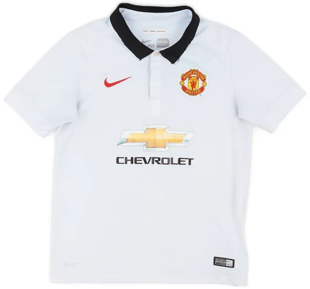 Nike 2014-15 Manchester United Away Shirt - 5/10 - (L.Boys)